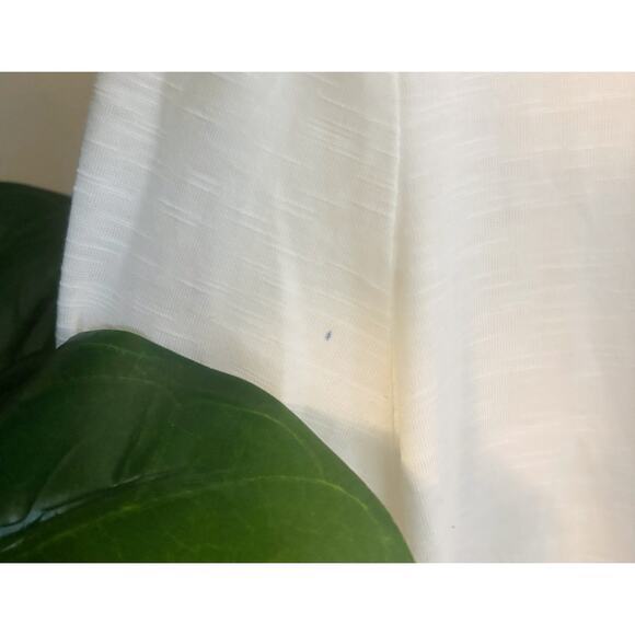 Style & Co. White Scoop Neck Blouse Womens Size M - Picture 3 of 8